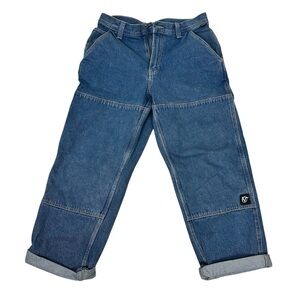 Vans Rowan Loose Fit Blue Denim Jeans size 34